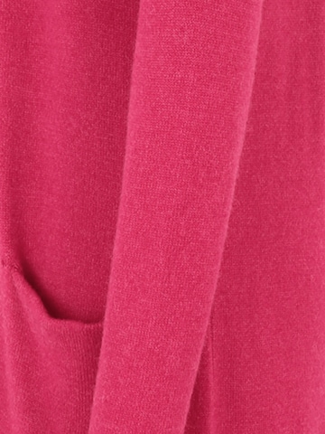 VILA Knitted Coat 'RIL' in Pink