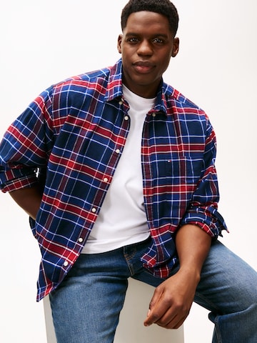 Tommy Hilfiger Big & Tall Regular fit Πουκάμισο σε μπλε