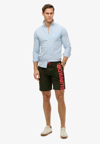 Boardshorts Superdry en vert