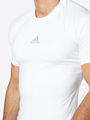 ADIDAS PERFORMANCE Performance shirt 'Alphaskin' in White
