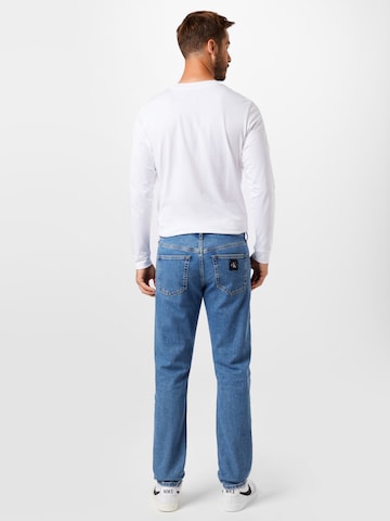 Calvin Klein Jeans Slimfit Jeans in Blauw