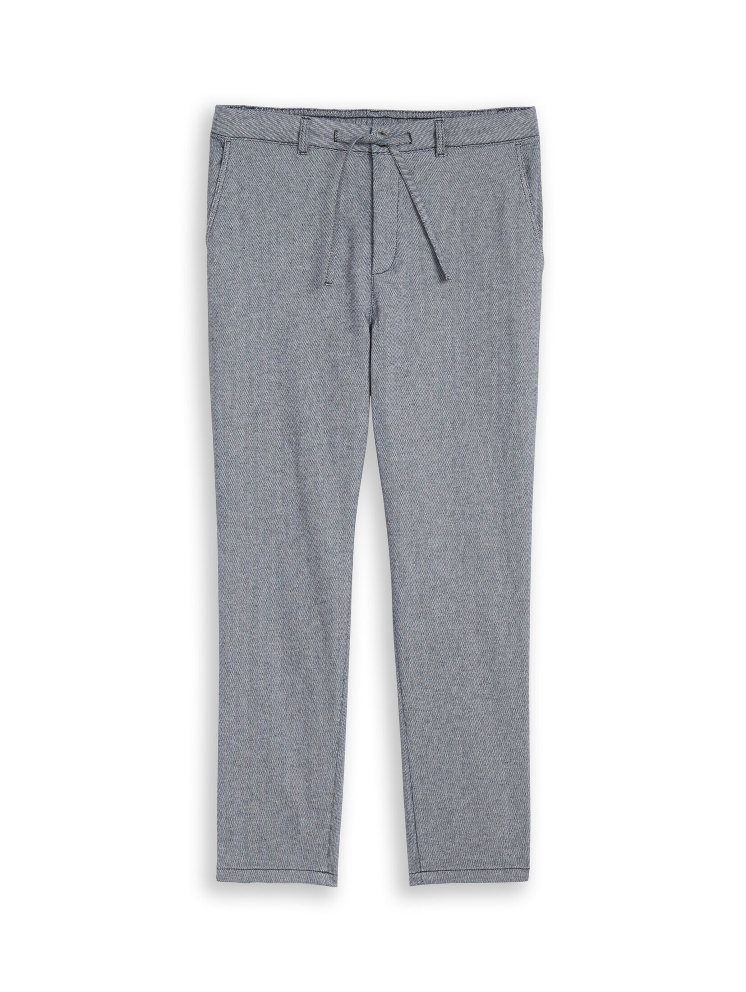 TOM TAILOR Regular Chino trousers in Grey: front