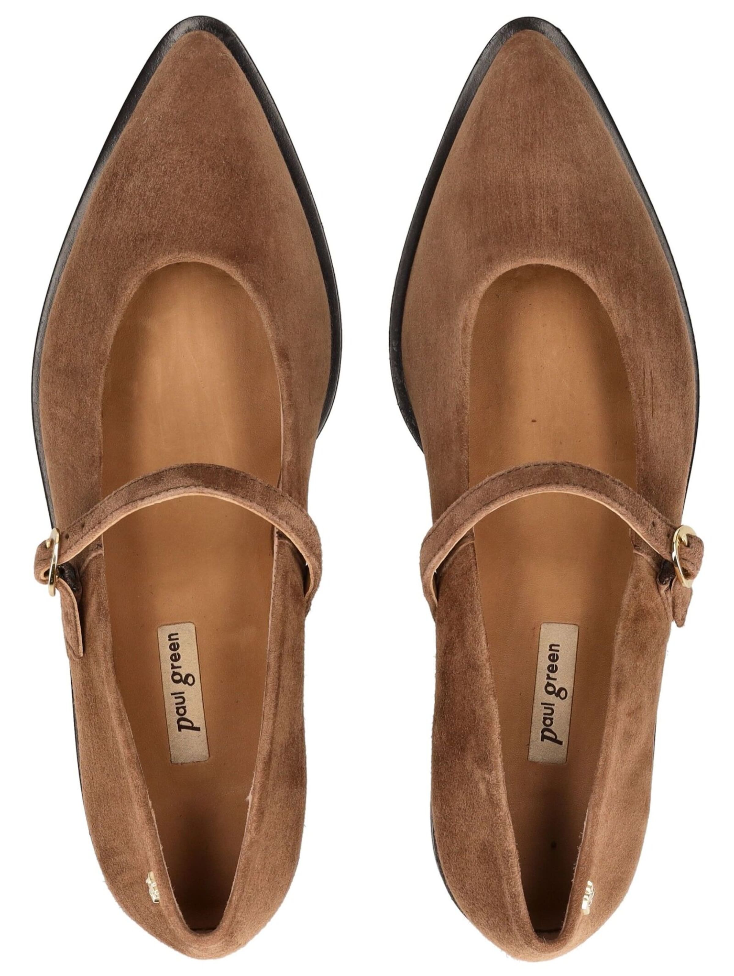 Ballerina con cinturino di Paul Green in marrone
