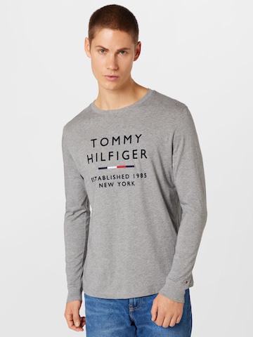 TOMMY HILFIGER Tričko – šedá: přední strana