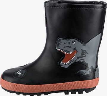 Bottes en caoutchouc 'Dino' MAXIMO en noir