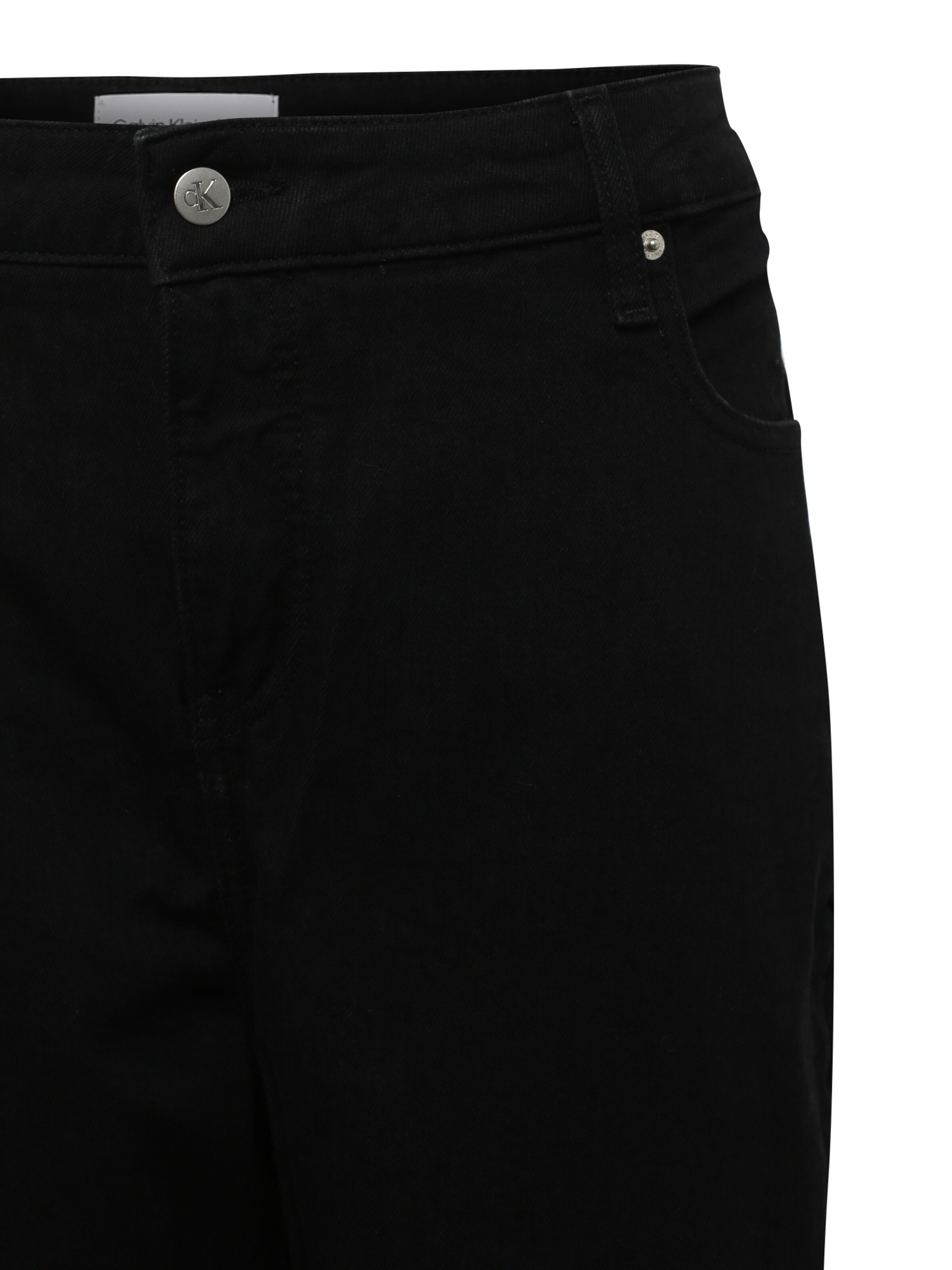 Calvin Klein Jeans Curve Loosefit Jeans in Schwarz