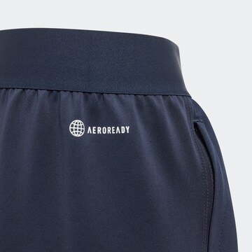 mėlyna ADIDAS SPORTSWEAR Standartinis Sportinės kelnės 'Aeroready'