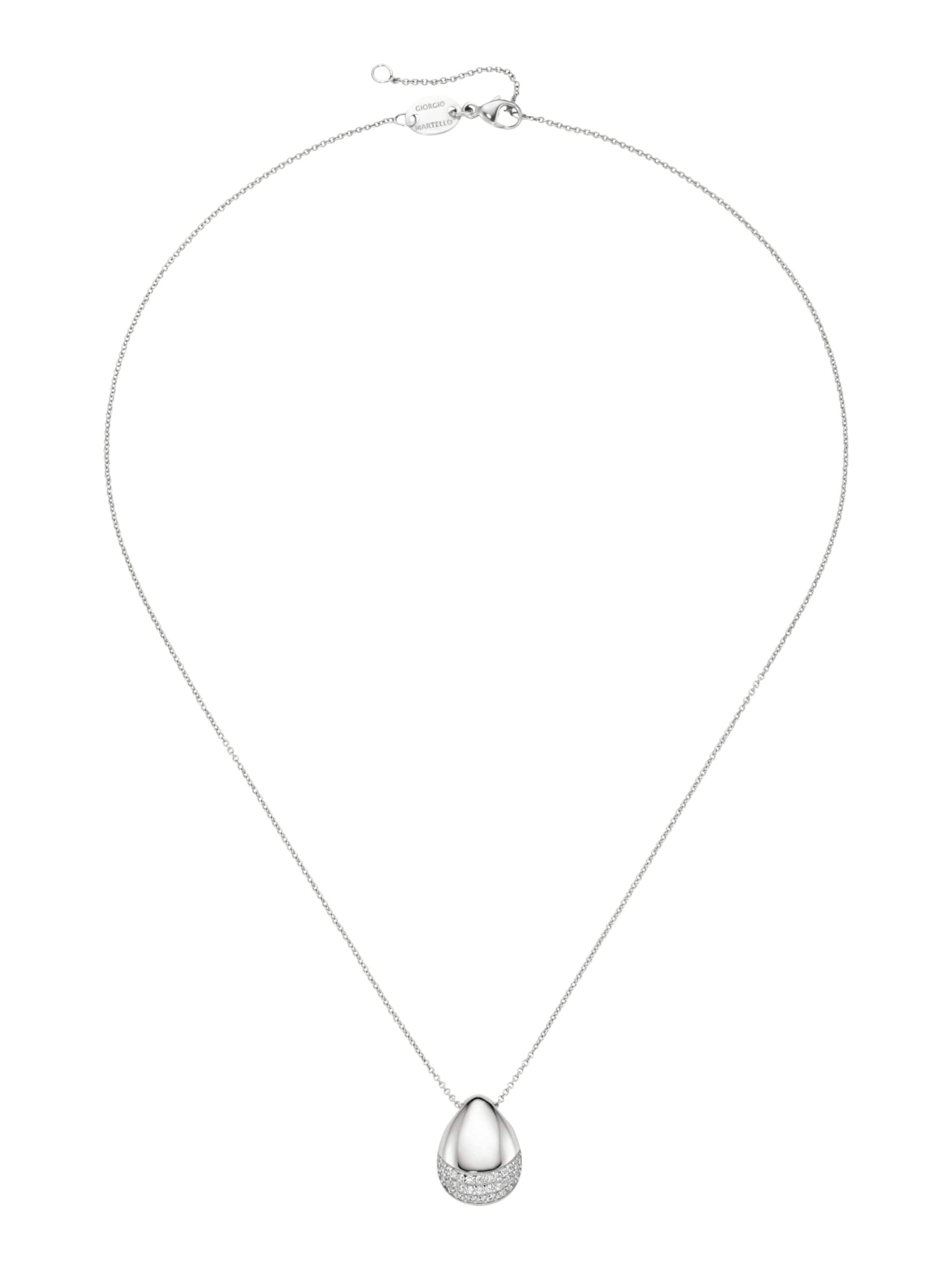 Chaîne Giorgio Martello Milano en argent : devant