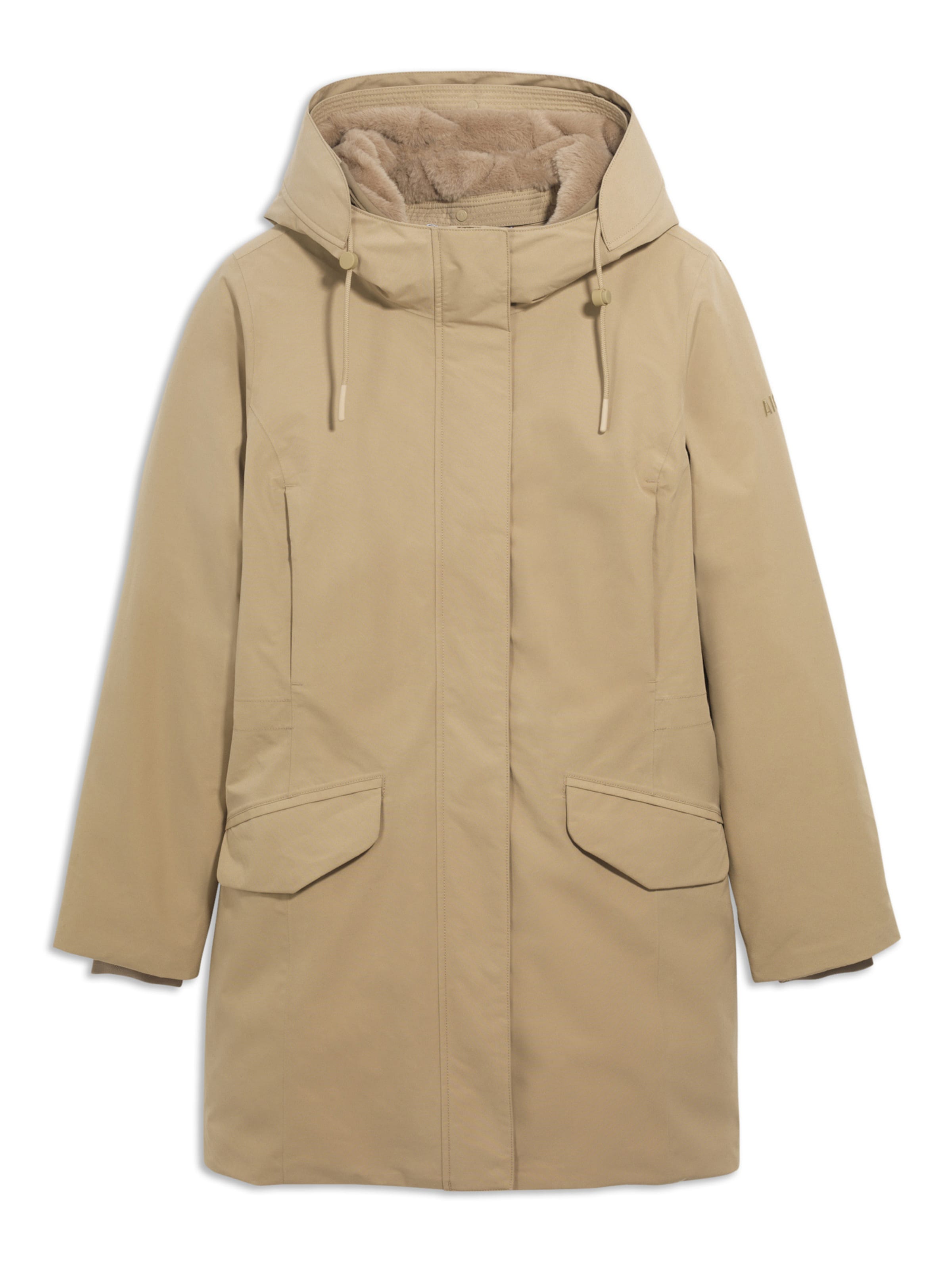 AIGLE Parka 'Gore-Tex' in Beige: Vorderseite