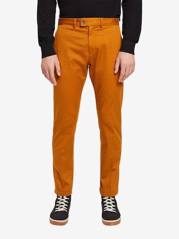 ESPRIT Slimfit Chino in Bruin