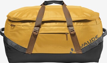 Borsa sportiva 'CityDuffel 65' di VAUDE in giallo: frontale