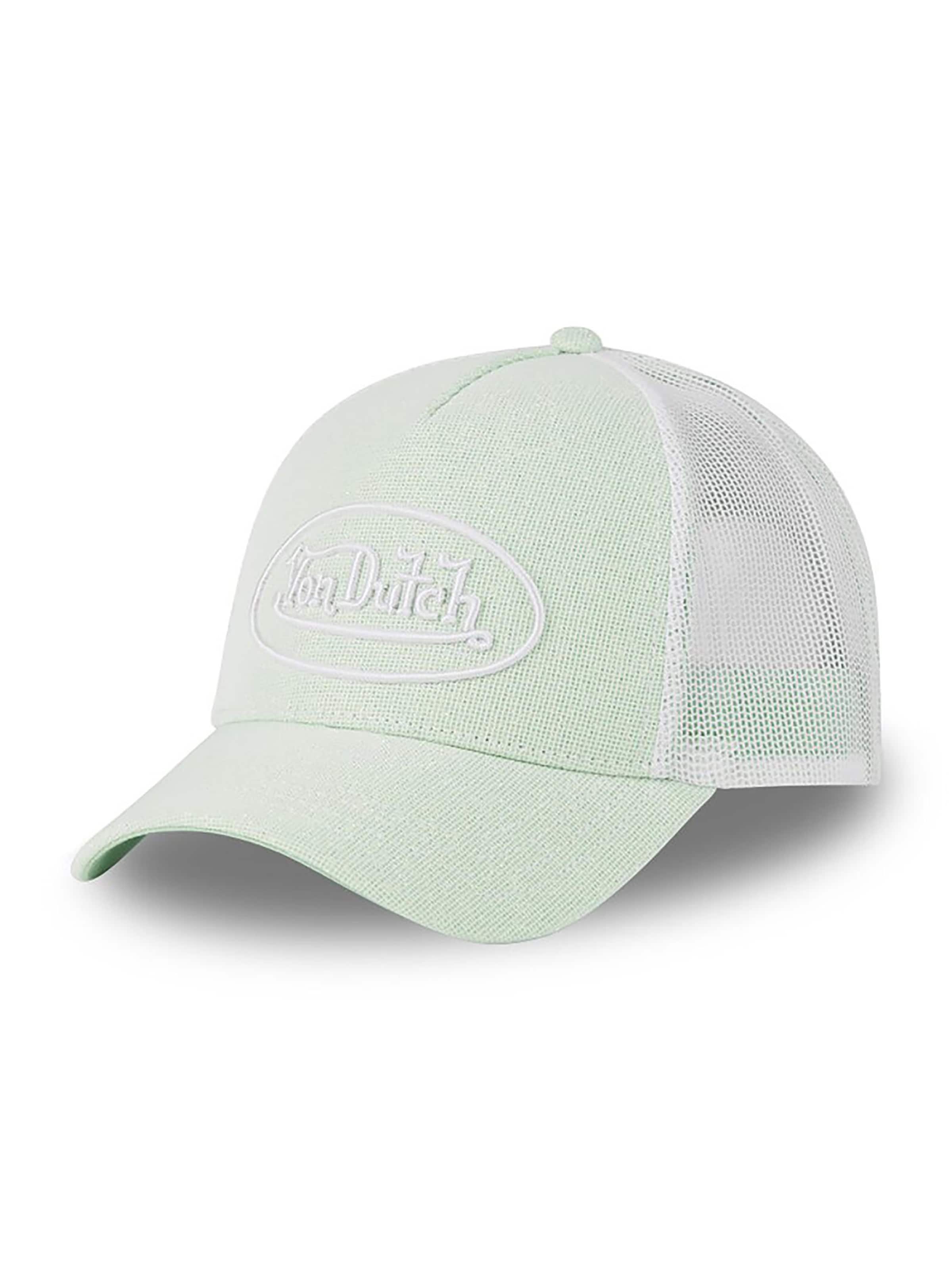 Von Dutch Cap 'Brillant Shiny' in Green: front