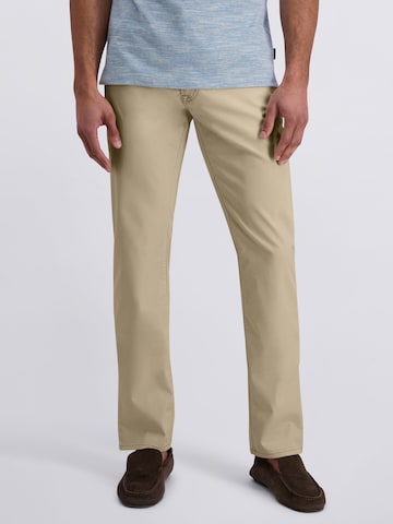 Regular Pantalon chino PIERRE CARDIN en beige : devant