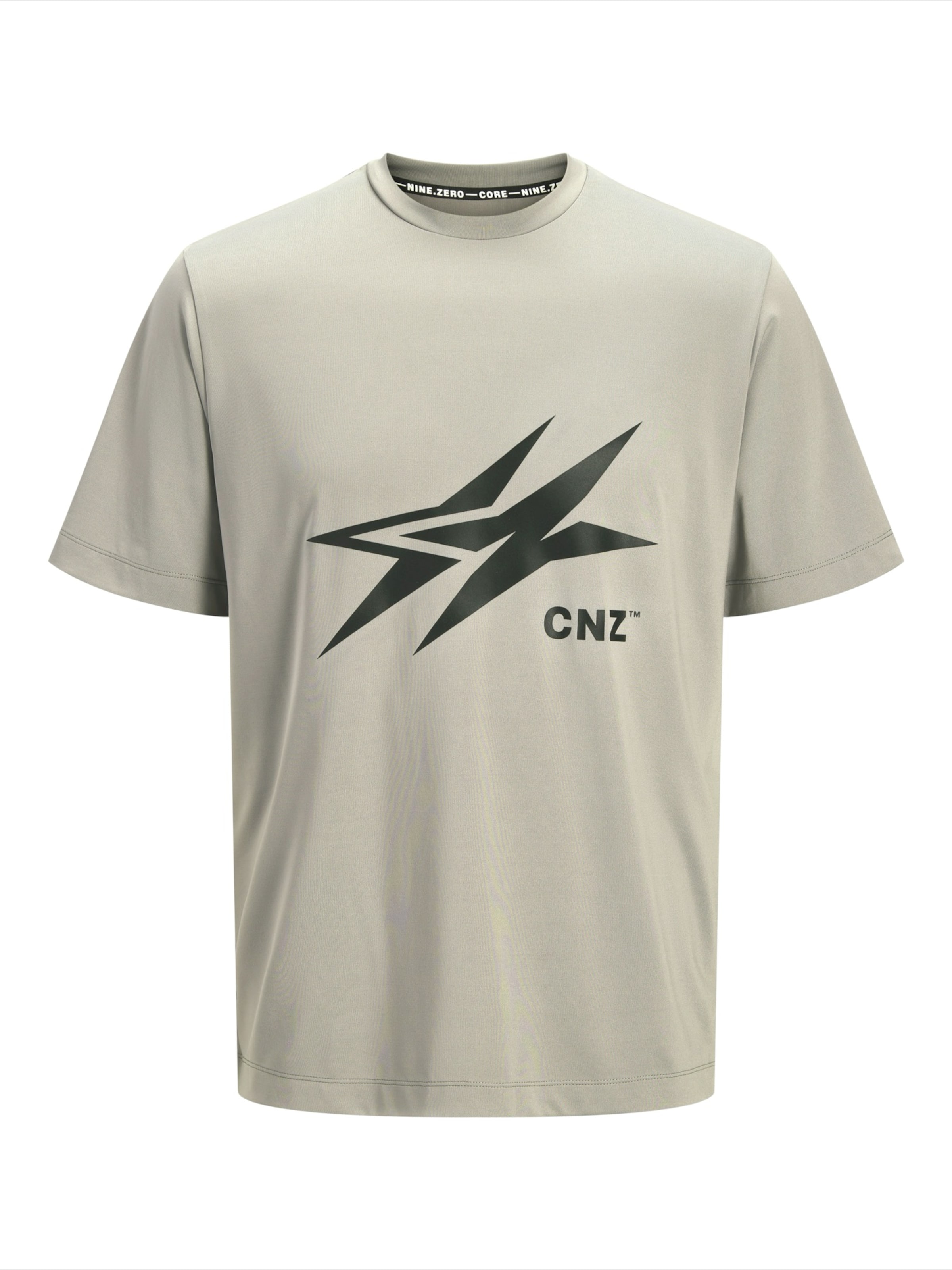 JACK & JONES - Camiseta 'JCOCNZAMSTERDAM' en gris: frente