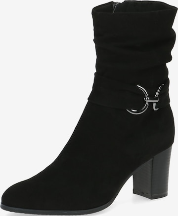 CAPRICE Ankle Boots in Black: front