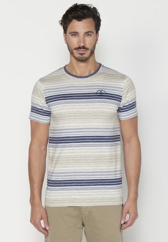 KOROSHI T-Shirt in Beige: Vorderseite