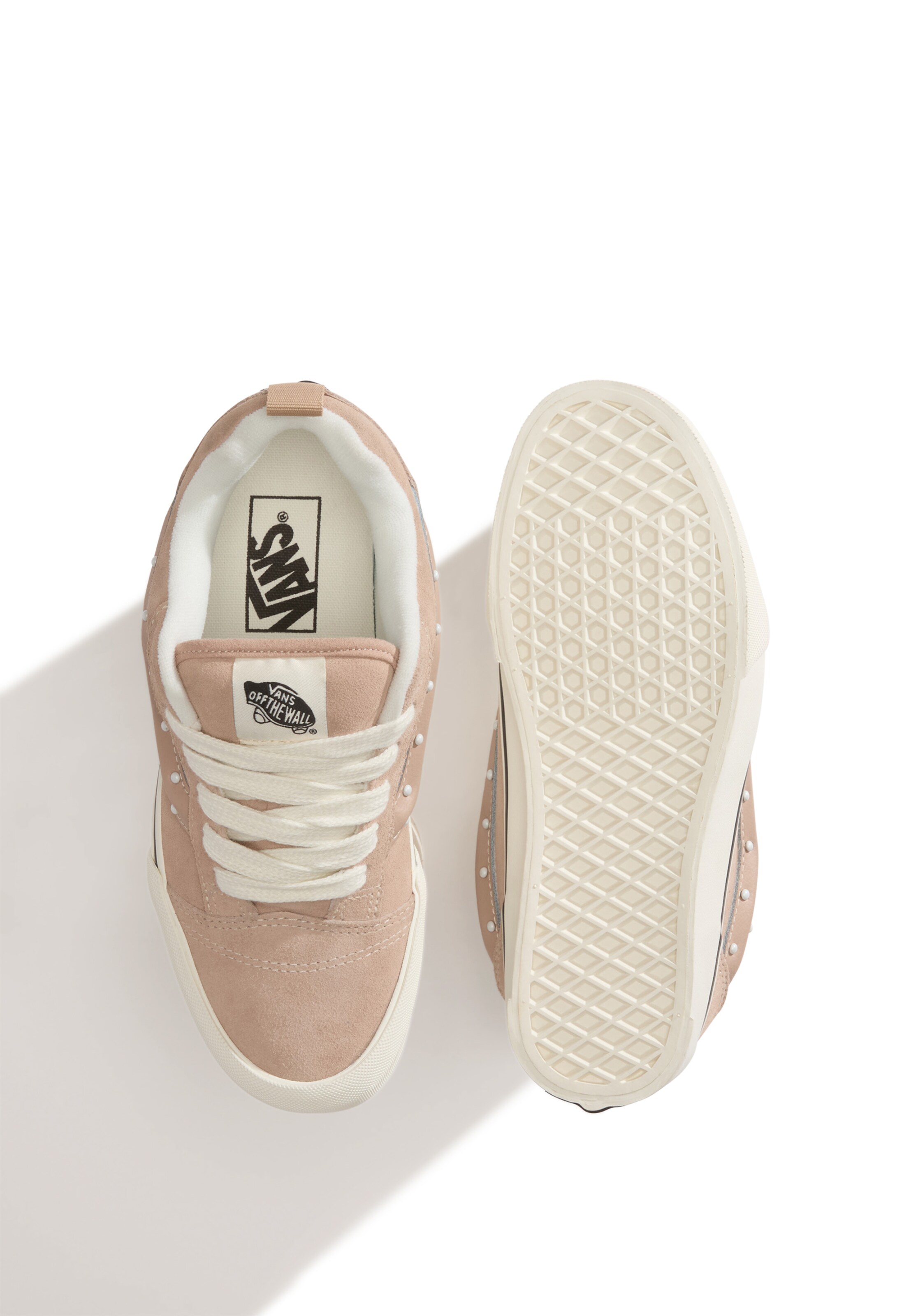 VANS Низкие кроссовки 'Knu Skool' в Серый