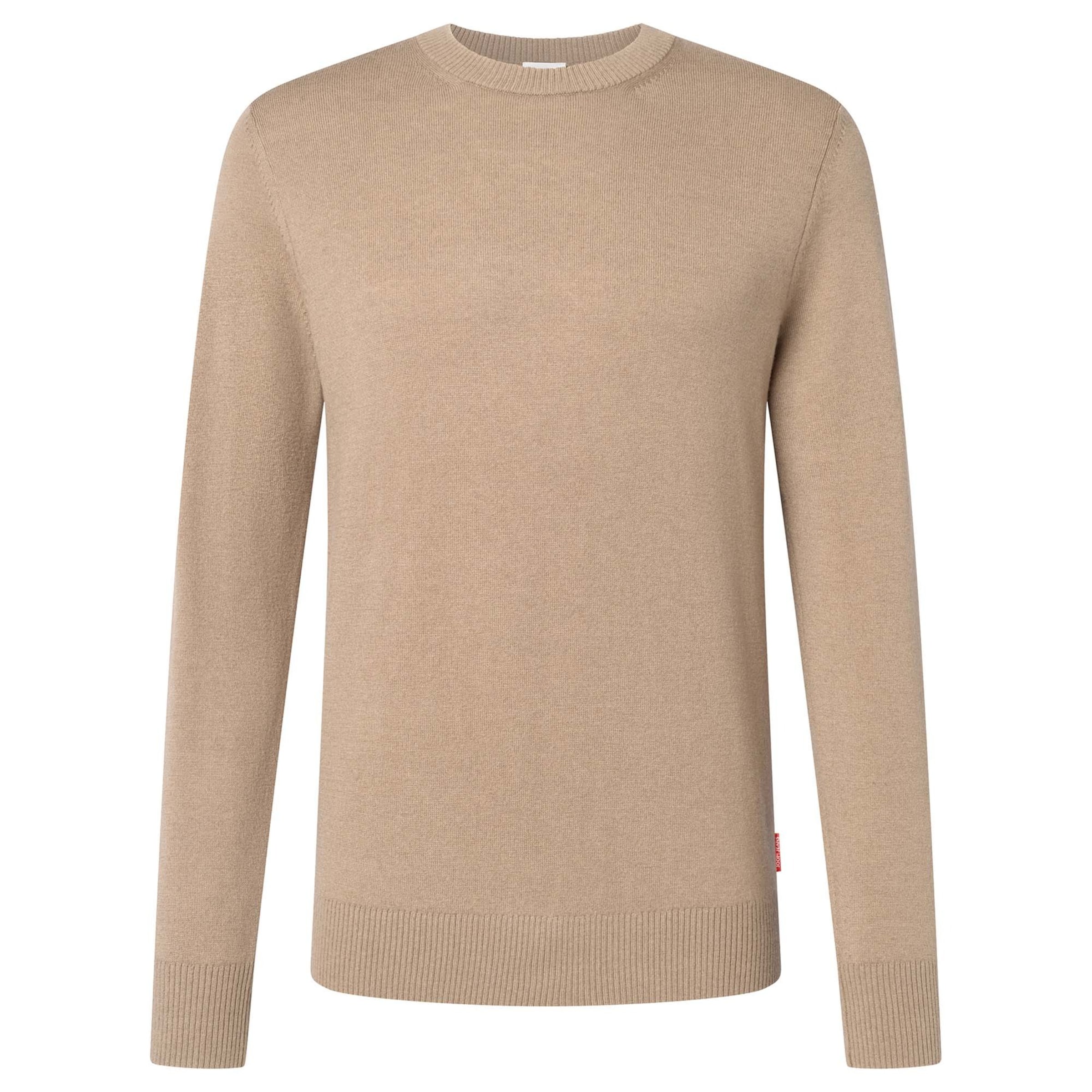 JOOP! Jeans Sweter w kolorze brązowy: przód