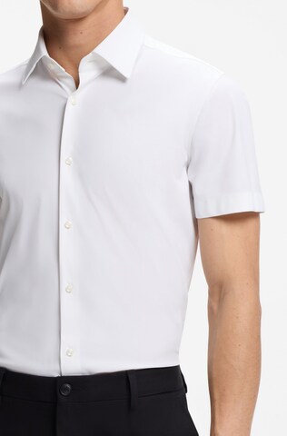 BOSS Regular Fit Businesshemd in Weiß