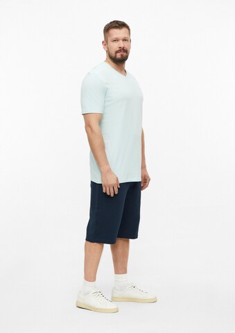 s.Oliver Men Tall Sizes Shirt in Blue