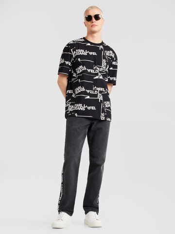 KARL LAGERFELD JEANS T-Shirt in Schwarz