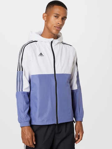 ADIDAS PERFORMANCE Sportjacke 'Tiro' in Blau: predná strana