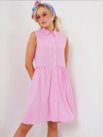 Abito camicia di Bigdart in rosa