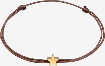 ELLI Armband 'Stern' in Bruin: voorkant