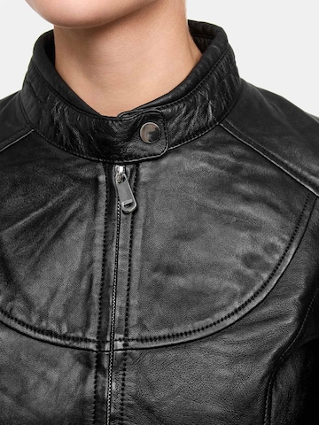 Tazzio Übergangsjacke 'F513'‌‌‌‌‌‌‌‌‌ in Schwarz