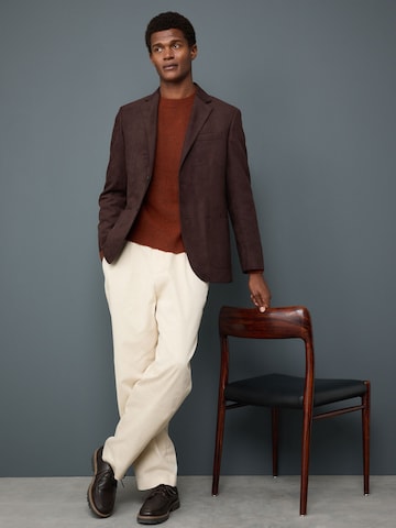 Next Regular Fit Sakko in Braun