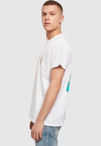 Merchcode Shirt 'Game Time Grit' in White