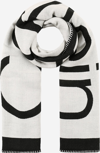 Fular Calvin Klein pe negru / alb, Vizualizare produs