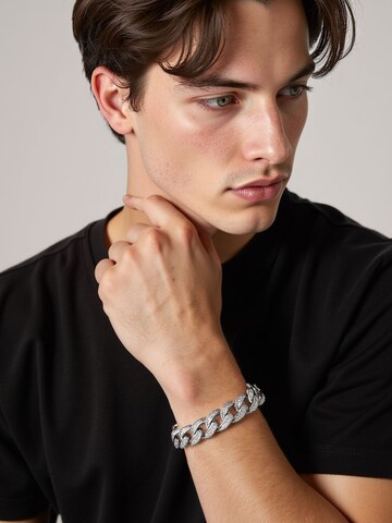 Tony Fein Armband 'Panzerarmband' in Silber