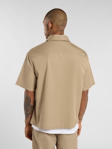 DICKIES Regular fit Overhemd 'Lynville' in Beige