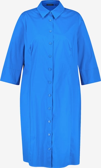 Rochie tip bluză SAMOON pe albastru, Vizualizare produs