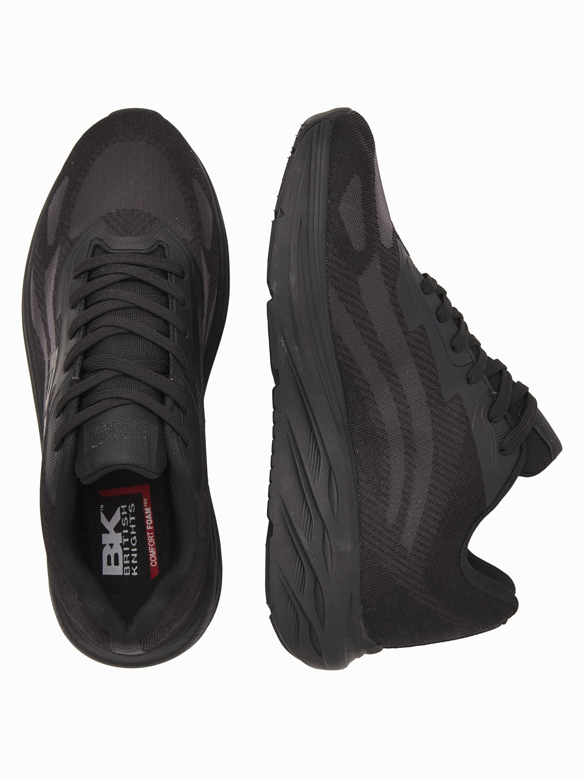 BRITISH KNIGHTS Sneaker low 'SURGE' i sort: top