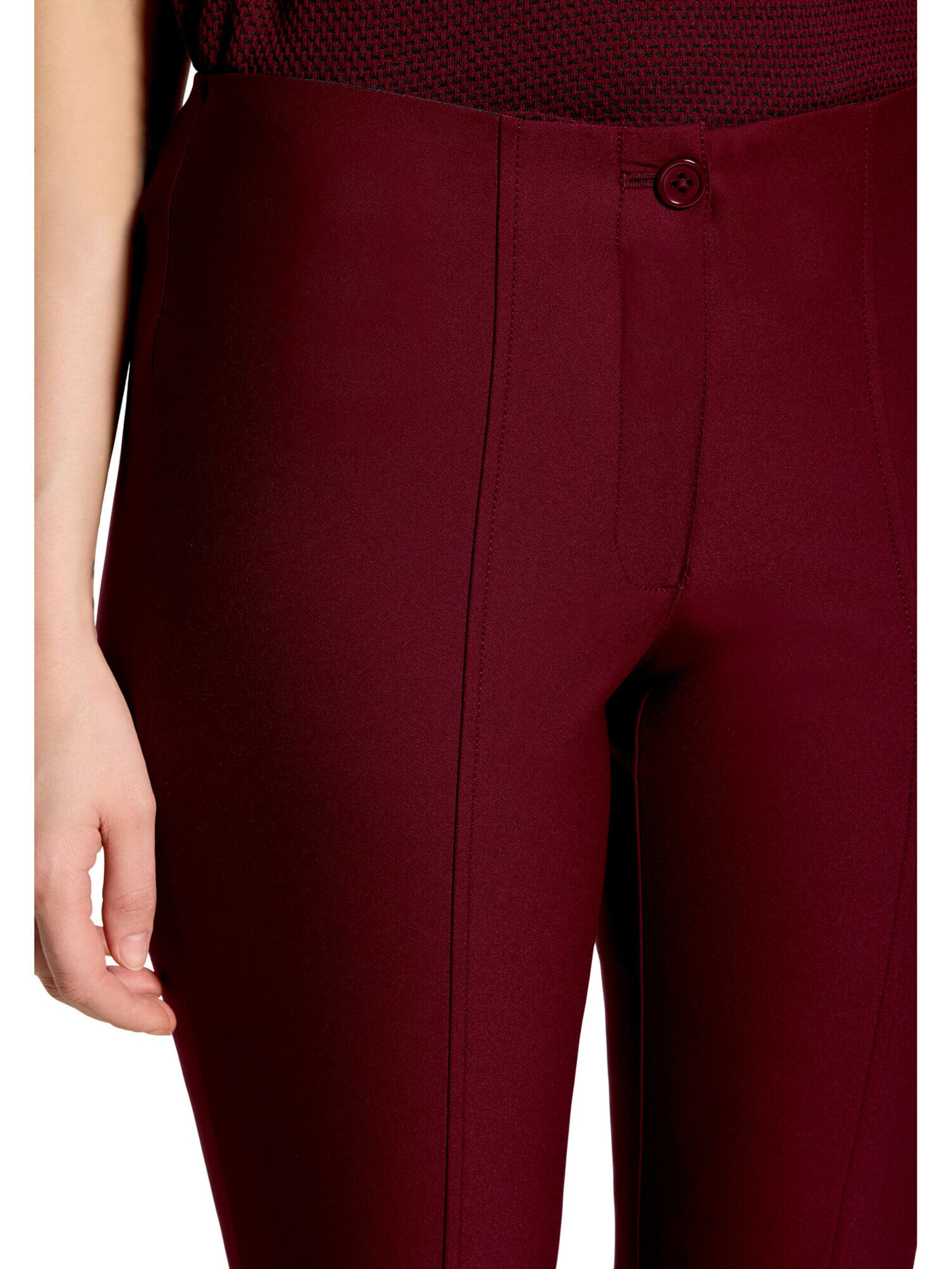 Coupe slim Pantalon Betty Barclay en rouge