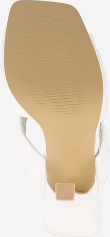 MisspapNatikače s potpeticom - bijela boja