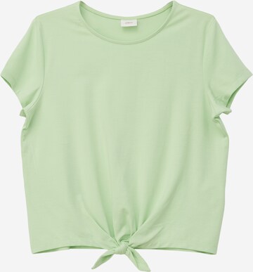 T-Shirt s.Oliver en vert : devant