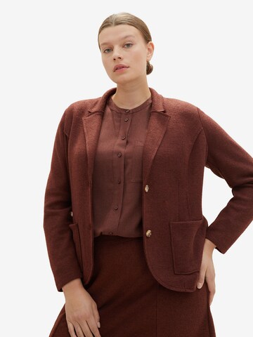 Tom Tailor Women + Blazer in Braun