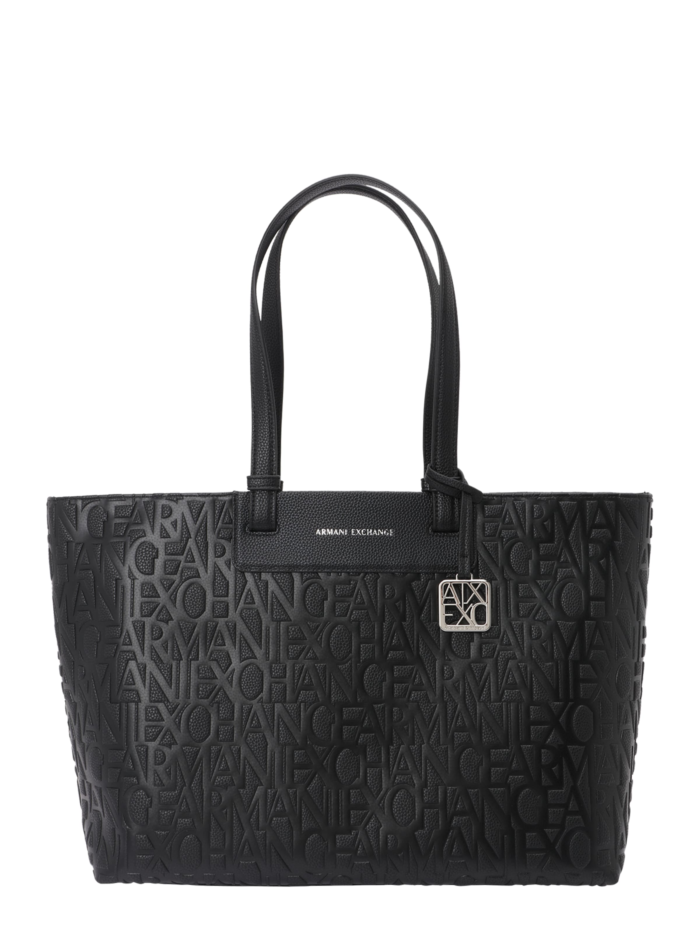 ARMANI EXCHANGE Shopper 'LIZ' in Black: front