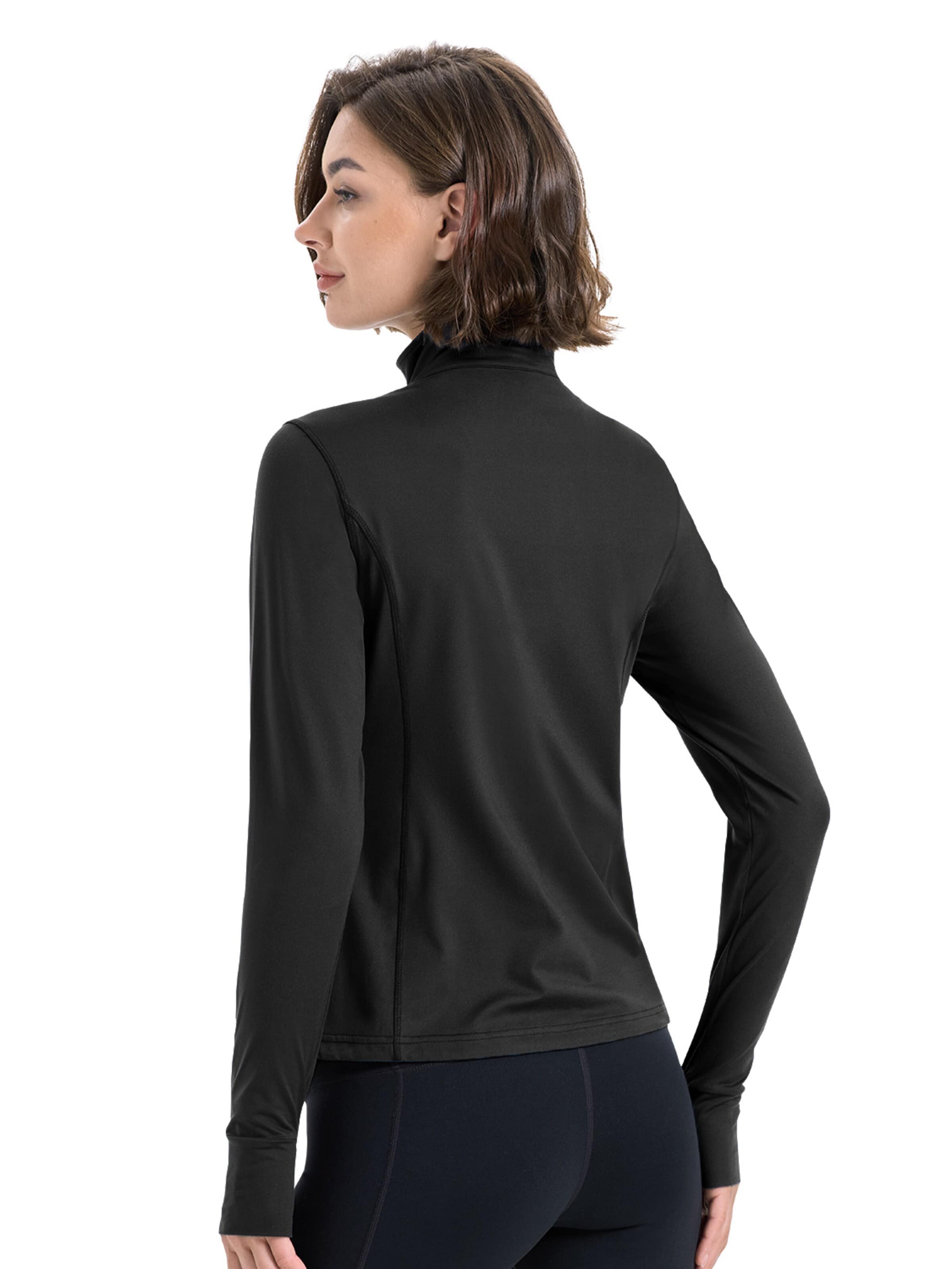33,000ft Training Jacket '33,000ft Womens Running Jacket' in Black