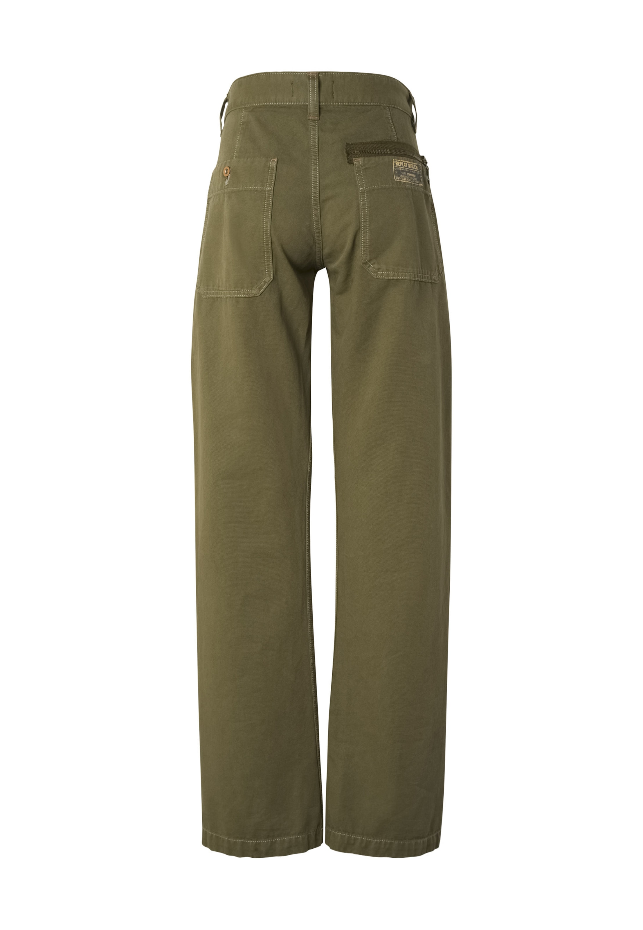 REPLAY Loosefit Jeans in Groen