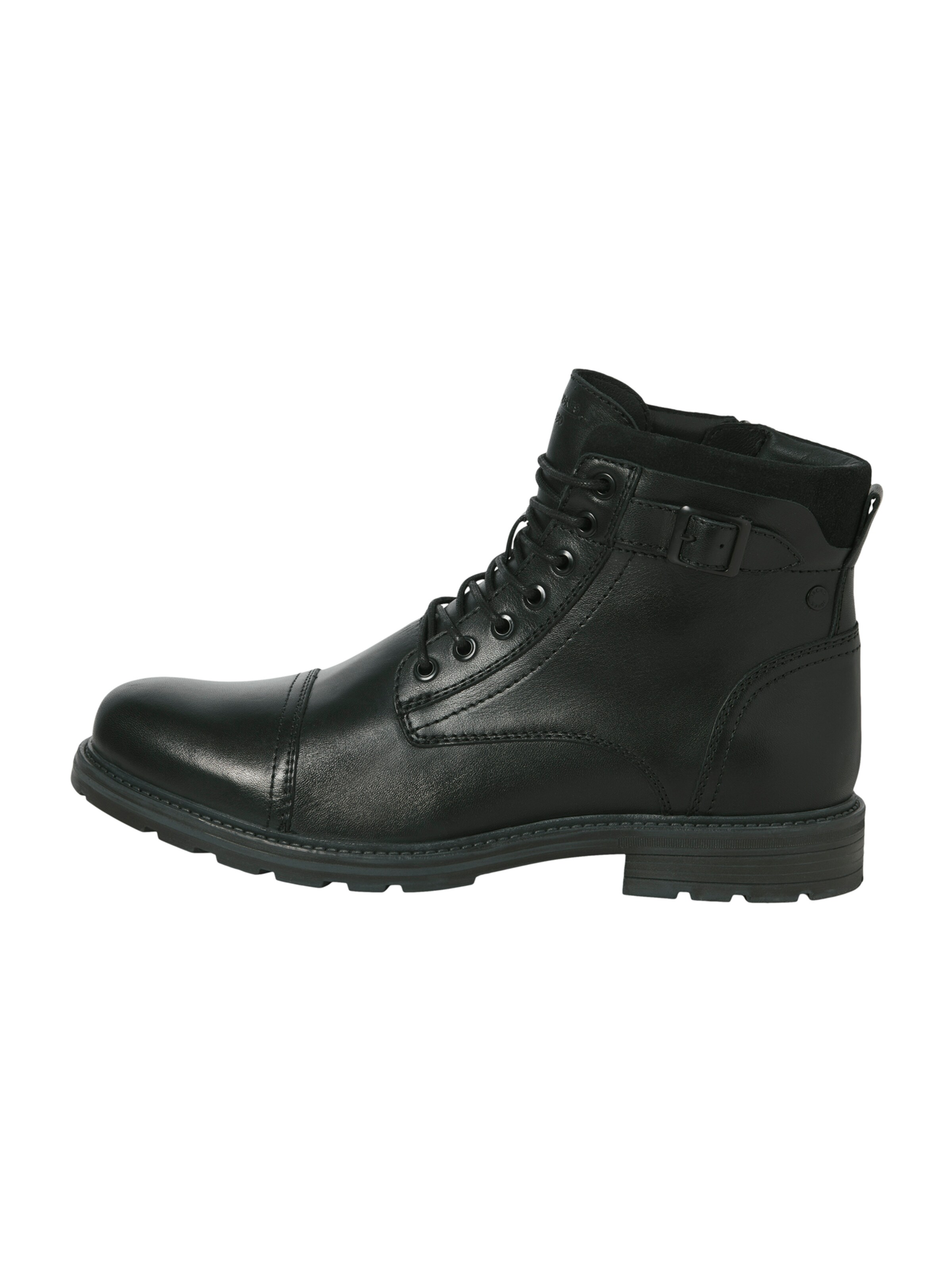 JACK & JONES - Botas con cordones 'JFWCHATSWORTH' en gris: frente