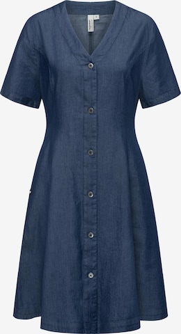 Robe-chemise 'Kveeda' Ragwear en bleu : devant