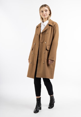 DreiMaster Klassik Between-seasons coat 'Nascita' in Beige