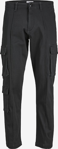 Pantalon cargo 'KANE HOVER' JACK & JONES en noir : devant