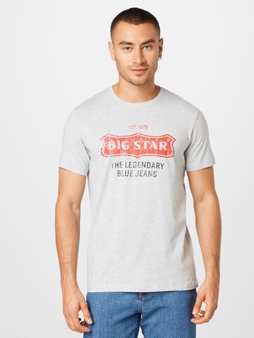BIG STAR Shirt in Grijs: voorkant