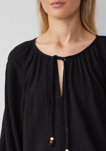 s.Oliver Bluse in Schwarz