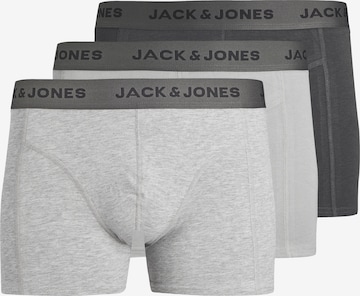 JACK & JONES Боксерки 'Yannick' в сиво: отпред